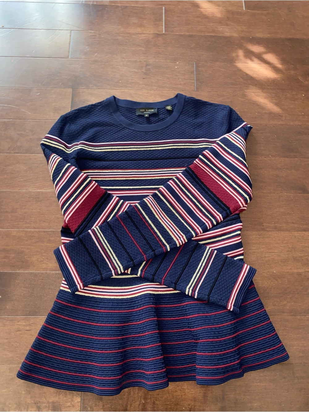 Ted Baker Striped Sweater Like New
